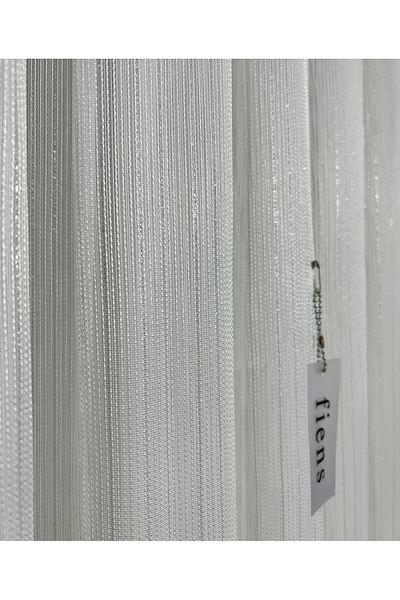 FİENS Silver Fancy Glitter Diamond 1/3 Frequently Pleated Suitable for Any Room Ironing Not Required |   Most Preferred Model