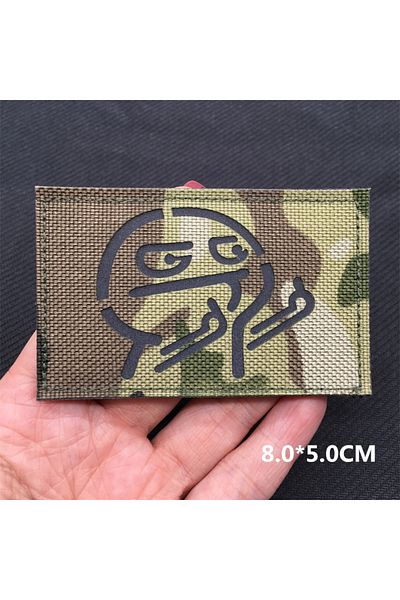 Choice Hl-ir044 3d Multicam National Flags Ir Reflective Patches On Clothes Backpack Tactical Badges Hook&l