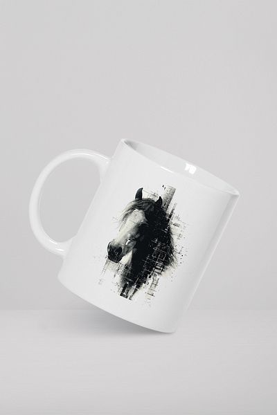 feinas Porcelain Mug - Horse 3 Model