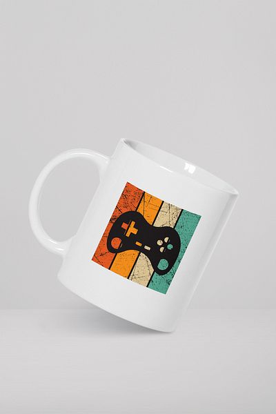 feinas كوب بورسلين على طراز Gamer