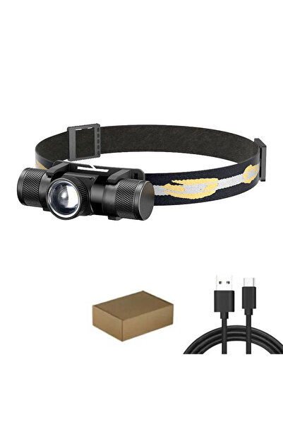 Choice أحدث مصباح أمامي LED بدون بطارية، مصباح أمامي عالي الطاقة 18650 قابل ل...