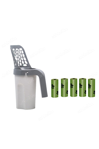 Choice5 Kit 2 Cat Litter Shovel with Refill Bag For Pet Filter Clean Toilet G...