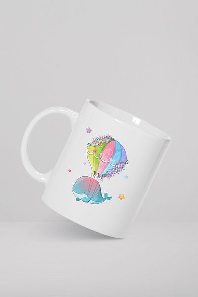 feinas Whale - Porcelain Mug
