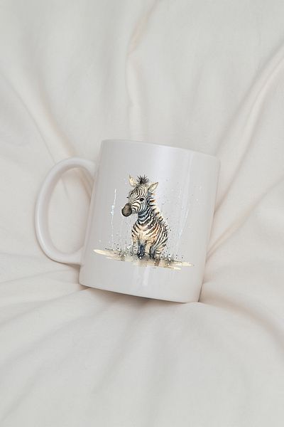 feinas Animals Patterned Porcelain Mug