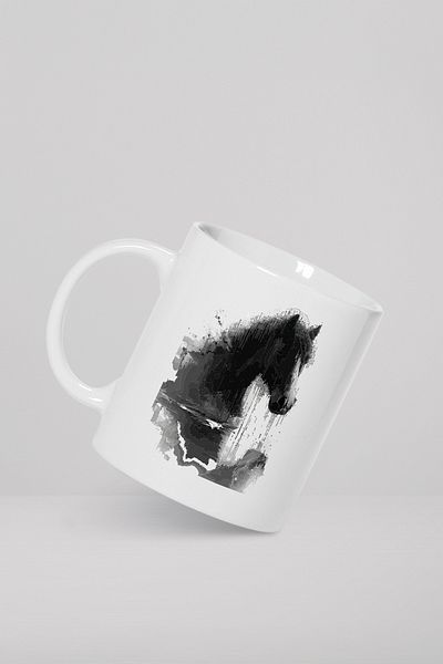 feinas Porcelain Mug - Horse 2 Model
