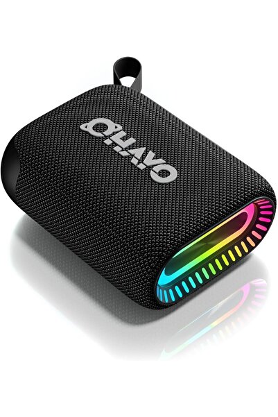 Choice black Ohayo S5 Wireless Portable Speaker Bluetooth 5.3,10W Loud Deep Bass Sound, IP67 Waterproof Bik