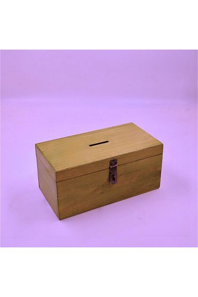 t tun's woods Ξύλινο κουτί Tipbox Tip Box Κουμπαράς 25cm X 14cm Ύψος 10cm