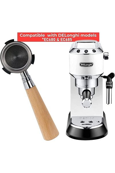 MIBRU Coffee naked portafilter wooden 51mm
