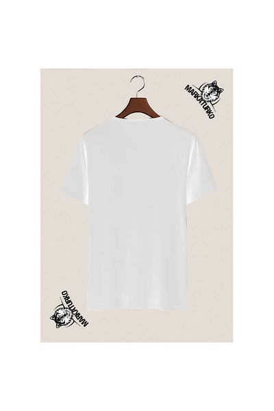 MarkaTurko BLUEY FRIENDS Tricou alb pentru copii unisex cu design special imprimat 5050-65