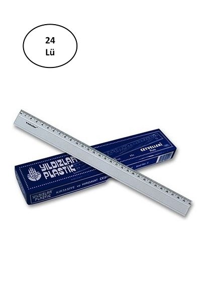 Mu Art Stars 30 cm Ruler 24 Pieces