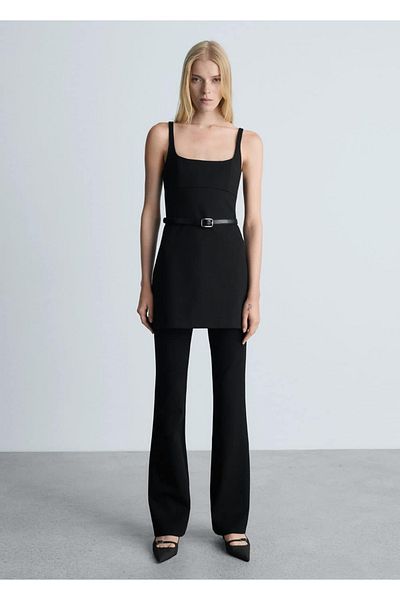 MANGO Woman Dress Jumpsuit - Stylish and Comfortable Design