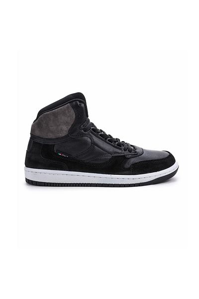 lumberjack Mark Hi Men's Black Sneakers