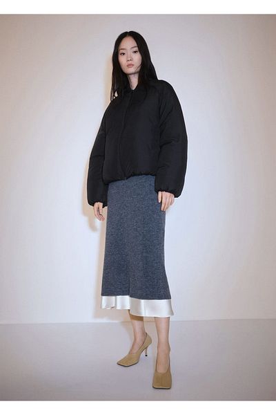 MANGO Woman Zippered Bomber Jacket