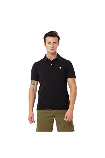 ROUTEFIELD Paradise Men's Black Polo T-Shirt Men's Polo T-Shirt Rfparadise24