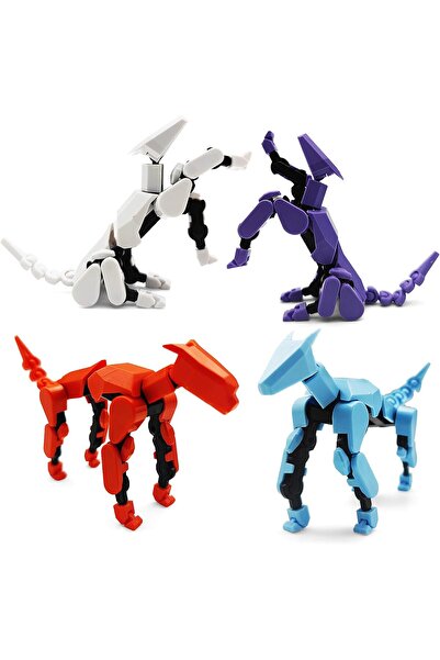 Suelo Butik Titan 13 Robot Dummy K9 Köpeği Eklemleri Hareketli Aksiyon Figür ...