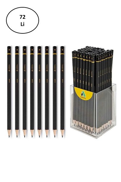 Angoravi Adel Matte 2B Pencil Classic 72 Pieces