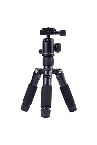 Choice black Portable Tripode Lightweight Travel Stand Tabletop Video Mini Tripod with 360 Degree Ball Head