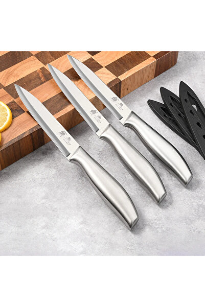 Choice 3pcs Stainless steel fruit knife Household paring knife with knife set - Kitchen knife for women's