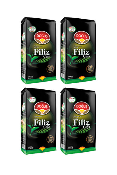 Doğuş Çay Filiz Çayı 1000 gr X 4 Adet