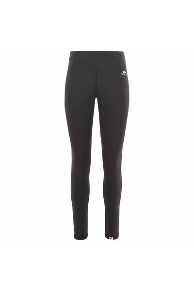 Trespass Vivien - Leggings active pentru femei Leggings negri pentru femei Fabttrtr0007