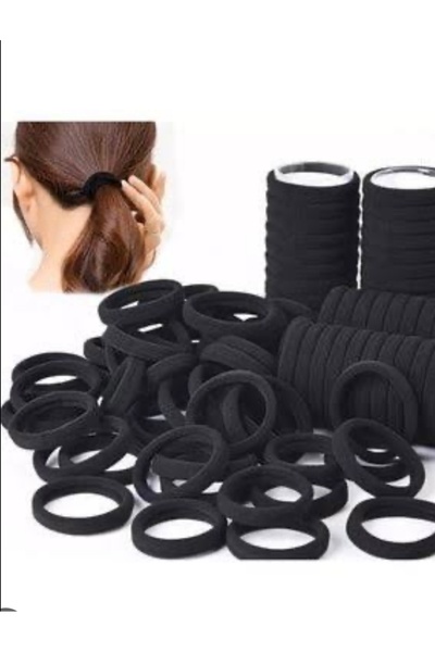 Emma Ties Siyah havlu toka 50 adet