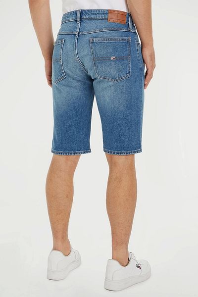 Tommy Hilfiger Men's Denim Blue Short Capri Pants - Brand Logo, Stylish Looking Dm0dm18792-1a5