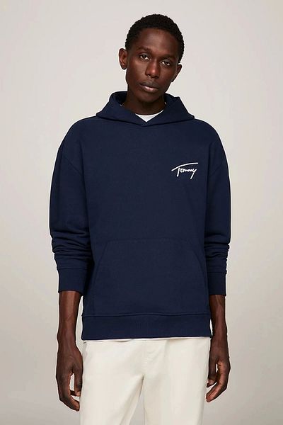 Tommy Hilfiger Pánská mikina Signature Navy Blue