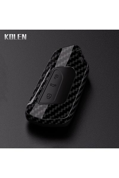 Choice Carbon Only Case Abs Car Key Case Cover Shell Fob For Vw Volkswagen Golf 8 Mk8 Skoda Octavia A8 Seat