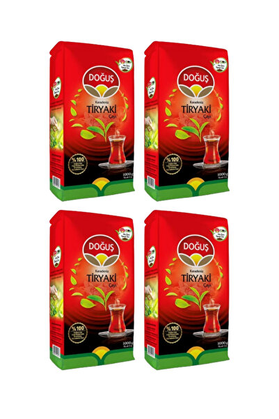 Doğuş Çay Tiryaki Çayı 1000 gr X 4 Adet