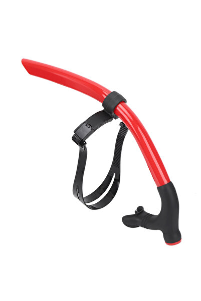 Choice أنبوب تنفس أمامي أحمر قابل للفصل للسباحة والغوص للتدريب على الغطس