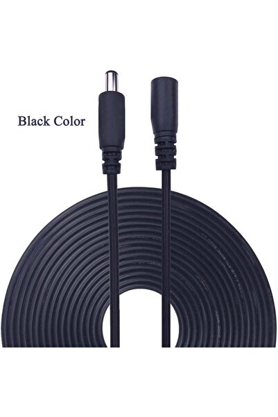 Choice9 كابل تمديد طاقة أسود بطول 10 أمتار، يعمل بتيار مستمر 12 فولت، مقاس 2....