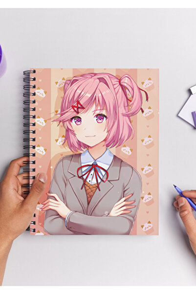 Home Caiet cu spirală Doki Doki Anime A5 (50 FOI)