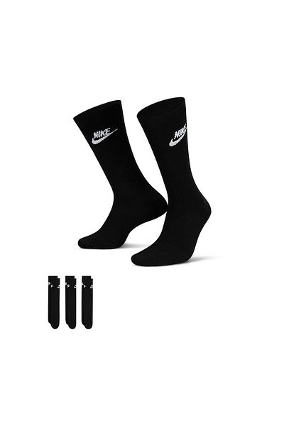 Nike Sportswear Everyday Essential Unisex Black Socks