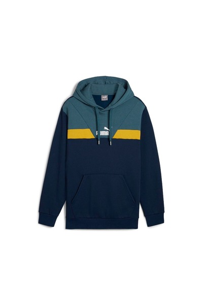 Puma Power Colorblock Erkek Kapüşonlu Sweatshirt