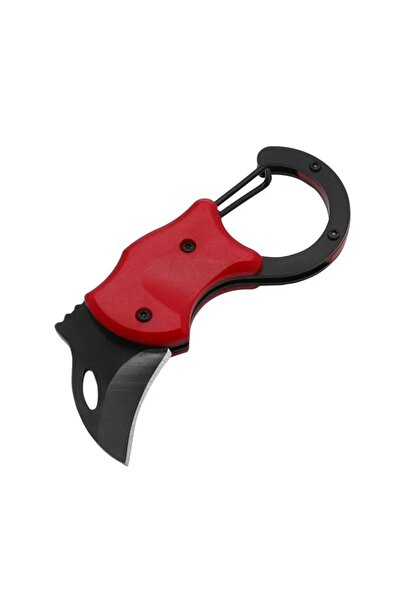 DUTRIEUX 1pc Outdoor multi-purpose carabiner knife portable keychain camping ...