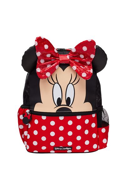 Choice Disney Australia Smiggle Hot-Selling Schoolbag Female Minnie Wheel Backpack Mickey Children Red B...