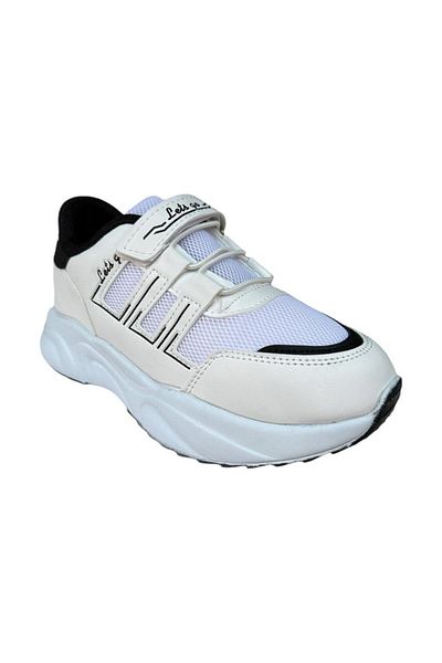 Liger Pantofi sport cu dantelă inteligentă pentru copii alb - negru