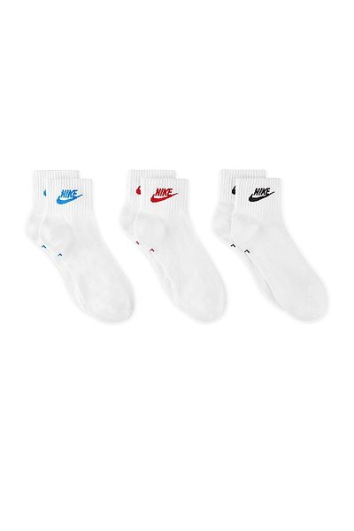 Nike Основни унисекс бели чорапи
