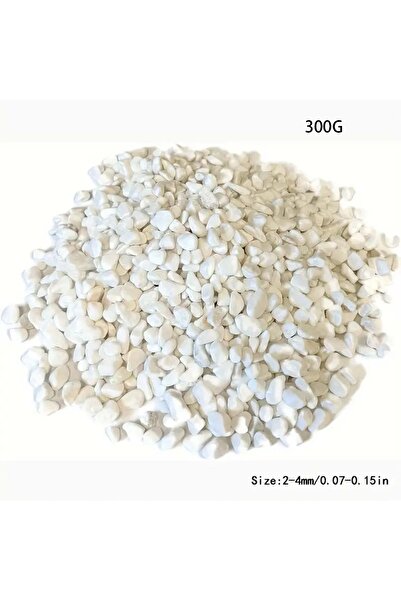 Choice white 300g 100/300G Cobblestone Decorative Stone Marbles for Succulent Bonsai Fish Tank Vase Plant L