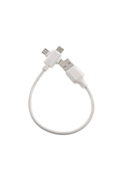 Choice كابل بيانات 3 في 1 بطول 20 سم، كابل شحن متعدد USB 3 في 1، كابل بيانات ...
