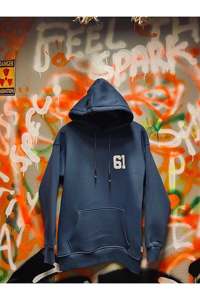 Spark Collection Φούτερ Tormenta 61 Classic 100% Cotton Fleece με κουκούλα