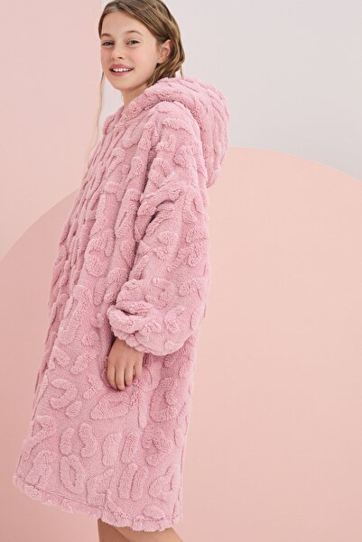 Next Baby Jakarlı Polar Kapşonlu Battaniye