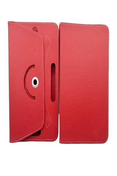 TEKNETSTORE Vorcom Sx Pro 64gb 10.1 Inch Uyumlu Deri Tablet Kılıf Sıtandlı 360° Dönebilen