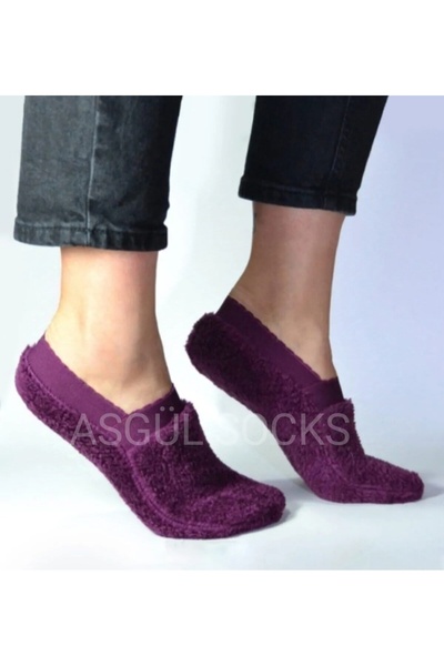 ASGÜL SOCKS Welsoft εξαιρετικά χοντρές βελούδινες κάλτσες που απορροφούν τη θ...