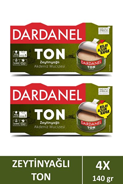 Dardanel Zeytinyağlı Ton Balığı 2x140 gr X 2 Adet