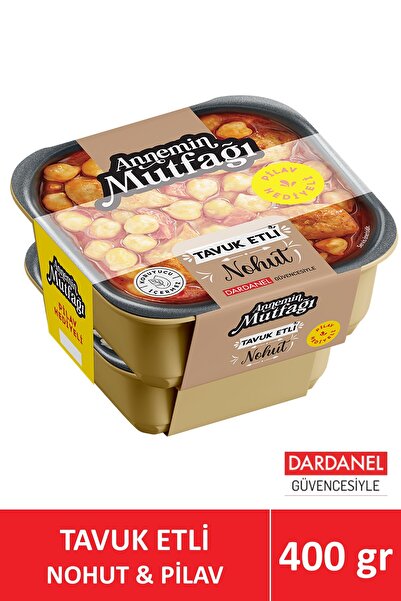 ANNEMİN MUTFAĞI Annemin Mutfağı Hazır Yemek Tavuk Etli Nohut 200 gr & Pilav 2...