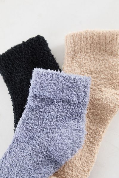 Trendyol Collection Mehrfarbige 3er-Pack dicke Handtuchstricksocken THMAW25CO00007