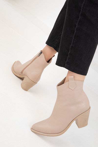 SOHO Γυναικείες μπότες Nude Color - 19779 Model Bootie