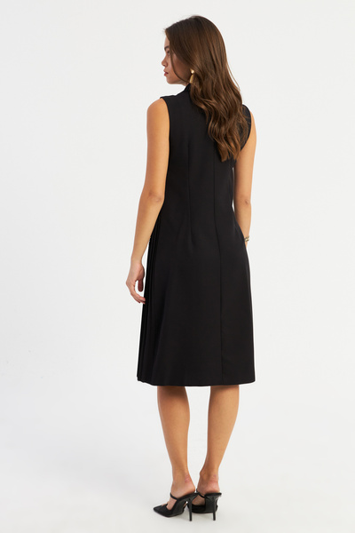 Cool & Sexy Kadın Siyah Aksesuarlı Ceket Elbise ERA102