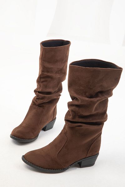 SOHO Brown Suede 15331 Boots&Bootie